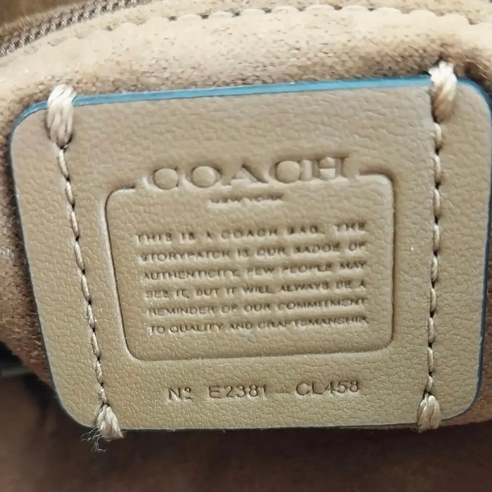 Coach Authentic Amelia Convertible Brown Backpack CL458